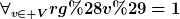 [latex]\forall_{v\in V}rg(v)=1[/latex]