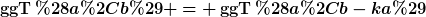 [latex]\operatorname{ggT}(a,b) = \operatorname{ggT}(a,b-ka)[/latex]