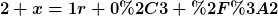 [latex]2 x=1r+0,3 /:2[/latex]