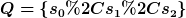[latex]Q=\{s_0,s_1,s_2\}[/latex]