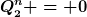 [latex]Q_2^n = 0[/latex]