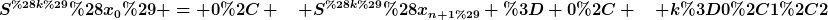[latex]S^{(k)}(x_0) = 0, \quad S^{(k)}(x_{n+1)} = 0, \quad k=0,1,2[/latex]