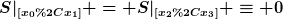 [latex]S|_{[x_0,x_1]} = S|_{[x_2,x_3]} \equiv 0[/latex]