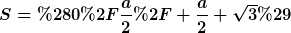 [latex]S=(0/\frac{a}{2}/ \frac{a}{2} \sqrt{3})[/latex]