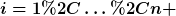 [latex]i=1,\dots,n [/latex]