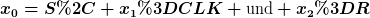 [latex]x_0=S, x_1=CLK \text{und} x_2=R[/latex]