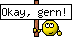 Okay, gern!
