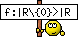 f:|R\{0}>|R 