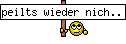 peilts wieder nich..