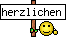 herzlichen