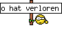 o hat verloren